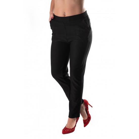 Pantaloni Dama Masura Mare Negri Kleo Pantaloni Dama Masura Mare Negri Kleo